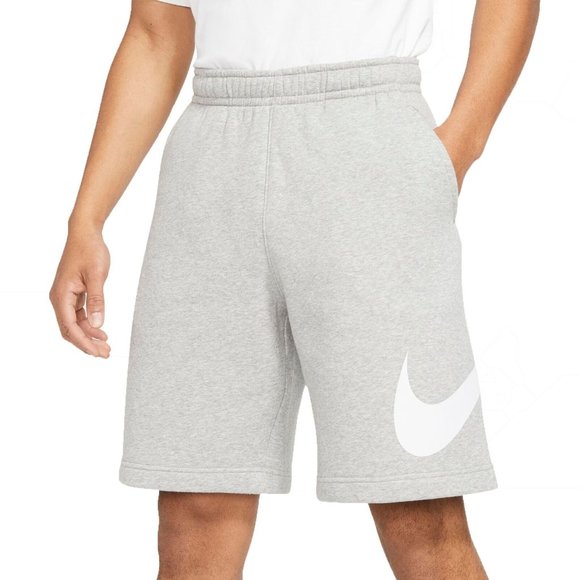 Nike Other - Nike Sportswear Club Fleece Shorts Men's Swoosh Graphic Athletic Grey BV2721-063